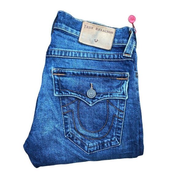 True Religion Jeans Size 29 RICKY Blue - Picture 1 of 10